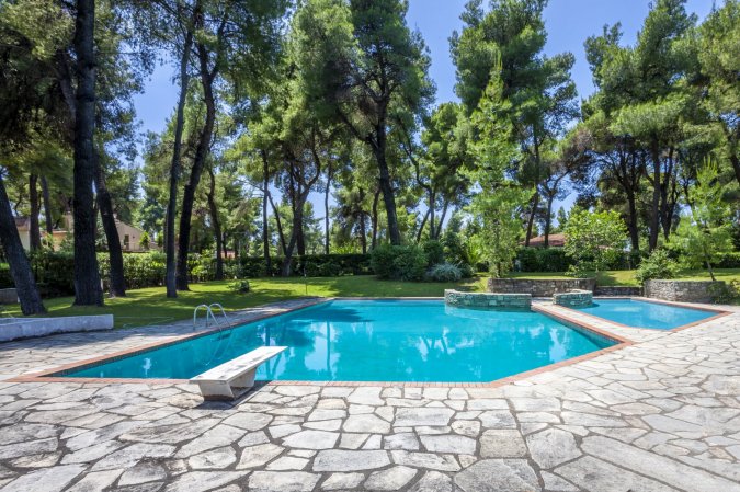 Lost Palms Sani Villa con jacuzzi e piscina — foto 4