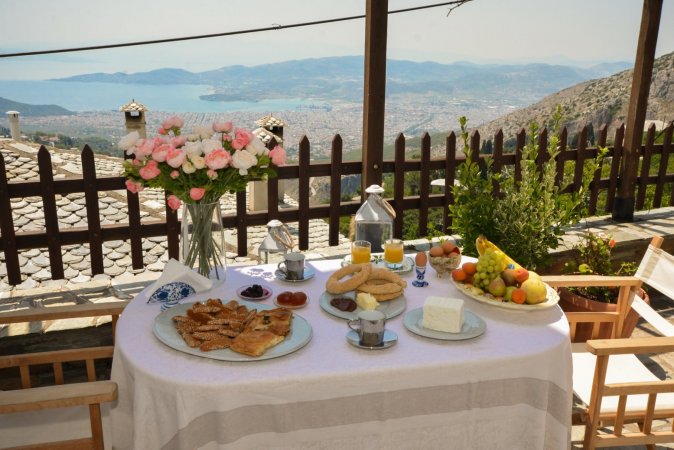 Traditional mansion Calliope in Makrinitsa Pelion — фотографија 3
