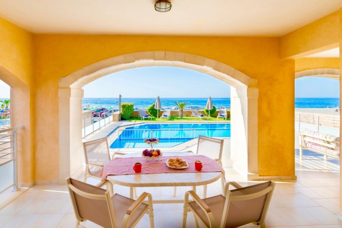 Beachfront Villa Avra with private swimming pool — снимка 2