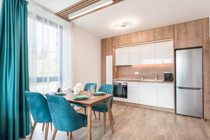 Designer Apartment 350meters away from the beach + parking lot — фотографија 6